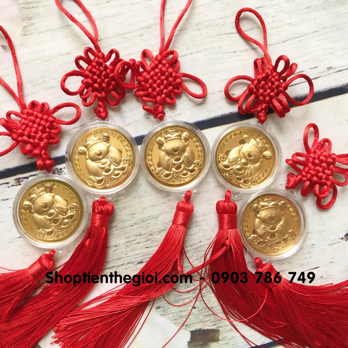 Dây treo thần tài may mắn - SP005140